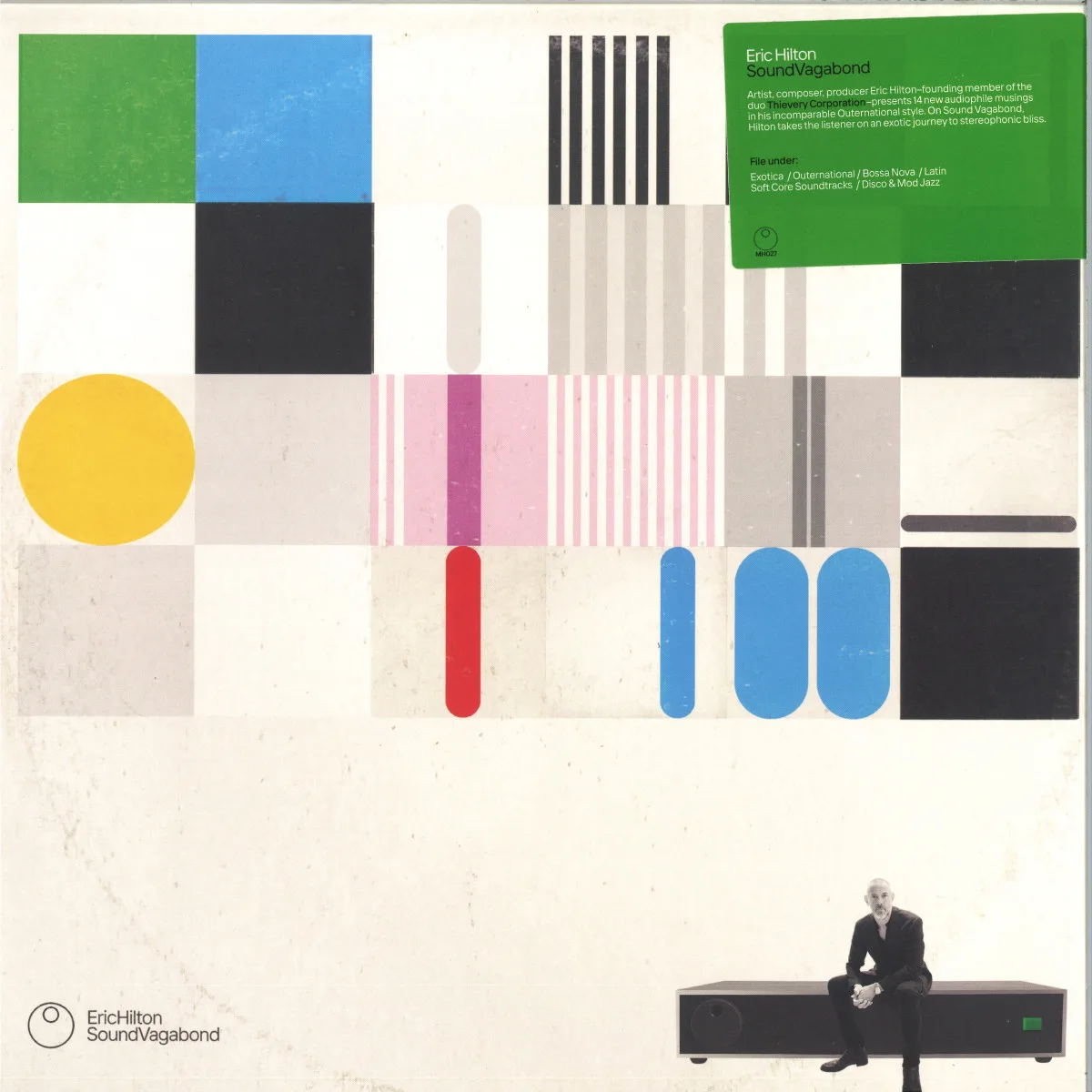 Back cover — Eric Hilton — Sound Vagabond LP
