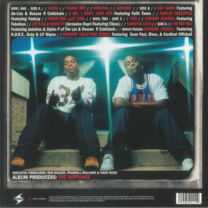 Back cover — CLIPSE — Lord Willin' (reissue)
