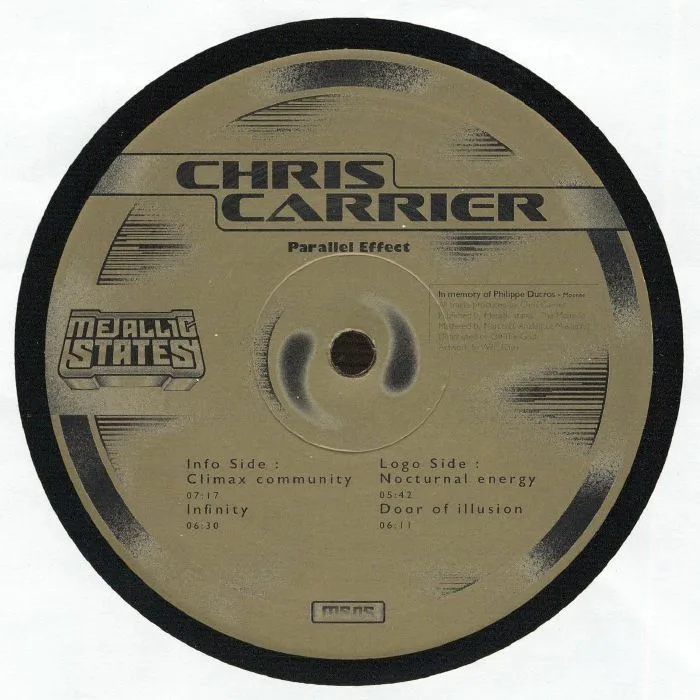 Front cover — Chris CARRIER — Parallel Effect