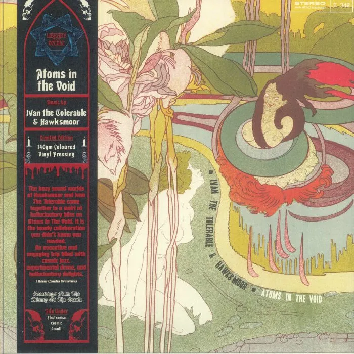 Лицевая сторона обложки — IVAN THE TOLERABLE / HAWKSMOOR — Atoms In The Void