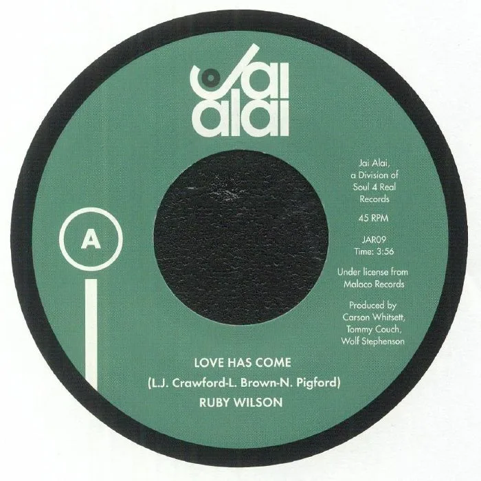 Front cover — Ruby WILSON / QUEEN EMILY — Love Has Come