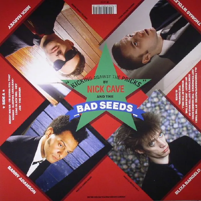 Back cover — Nick CAVE & THE BAD SEEDS — Kicking Against The Pricks