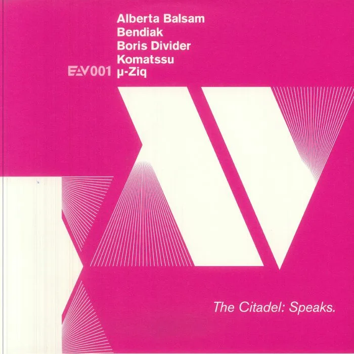 Лицевая сторона обложки — BORIS DIVIDER / MU ZIQ / ALBERTA BALSAM / KOMATSSU / BENDIAK — The Citadel: Speaks