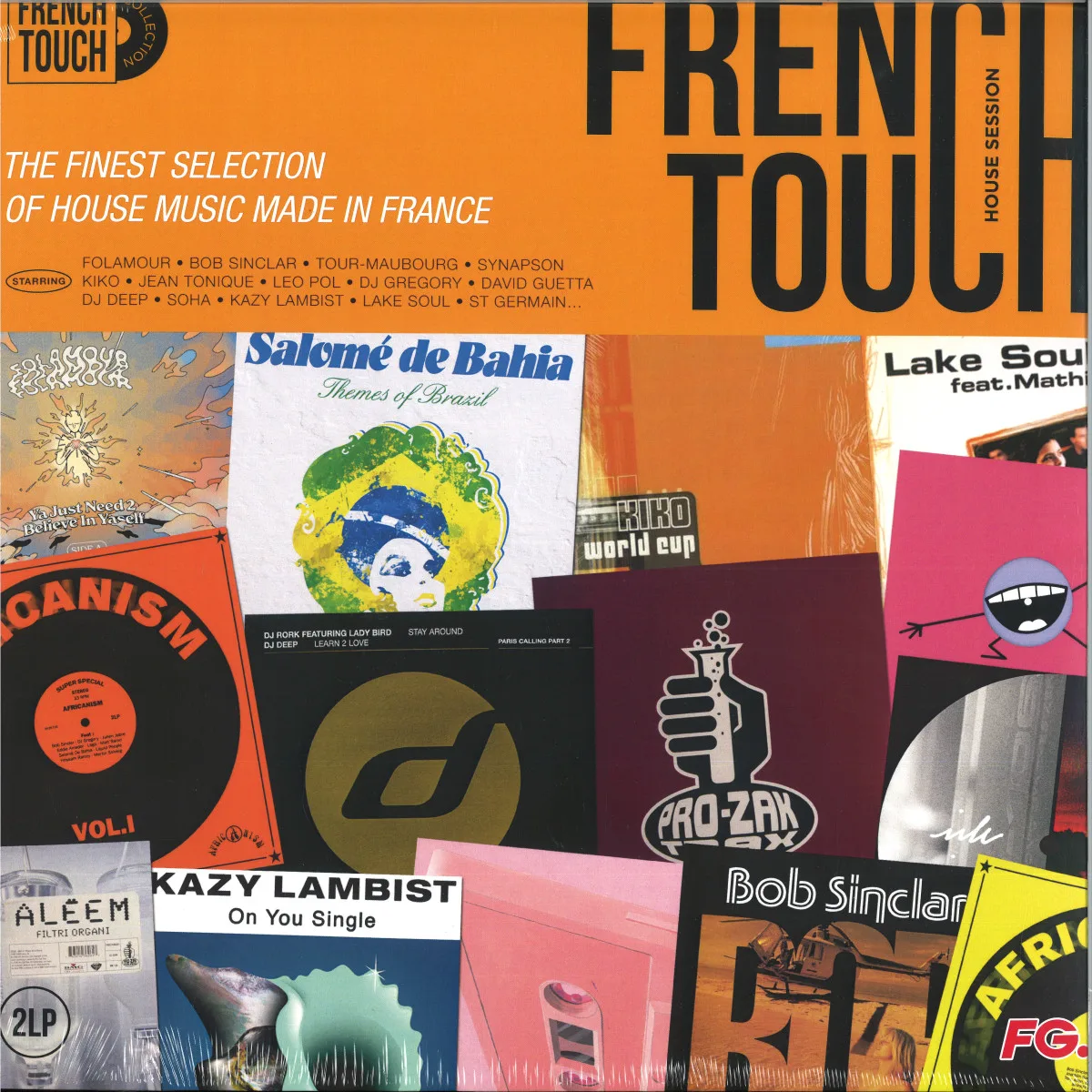 Various — FRENCH TOUCH - HOUSE SESSION LP 2x12"