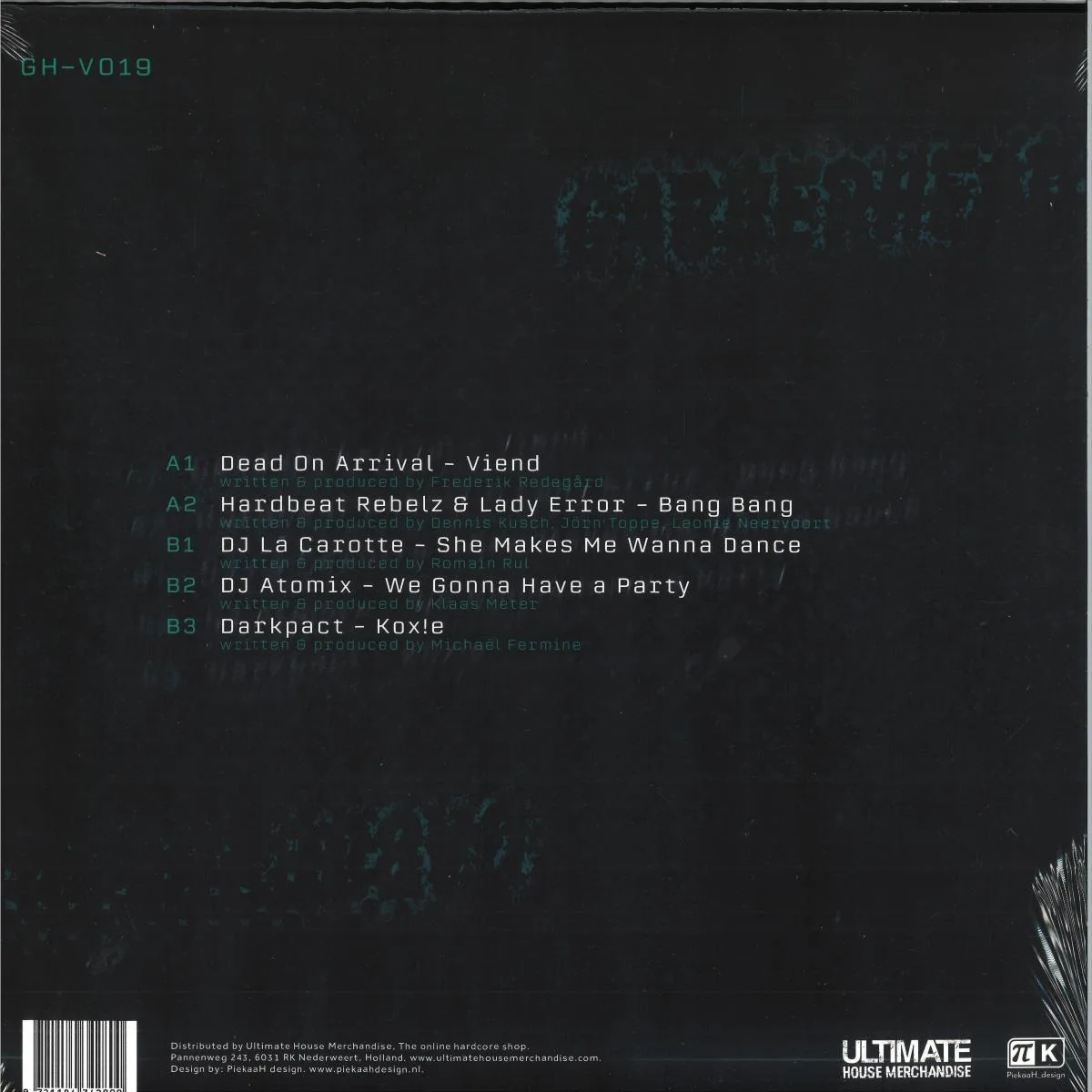 Back cover — Various — Vol.19
