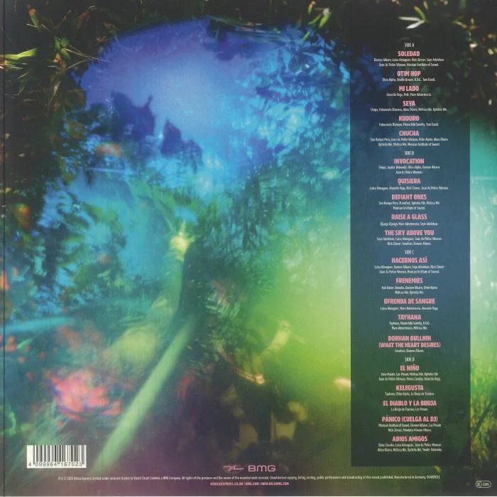 Back cover — AFRICA EXPRESS — Africa Express Presents Bahidora