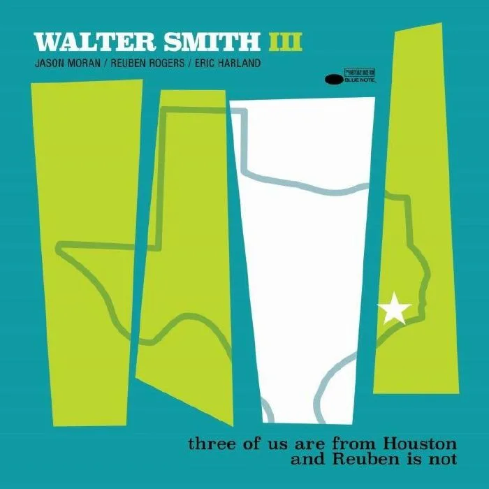 Обратная сторона обложки — Walter SMITH III / JASON MORAN / REUBEN ROGERS / ERIC HARLAND — Three Of Us Are From Houston & Reuben Is Not