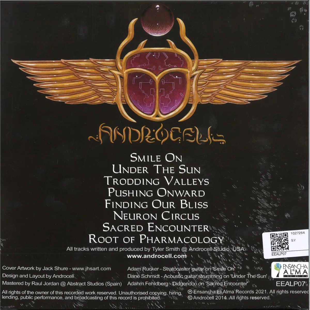 Обратная сторона обложки — Androcell — Imbue LP 2x12"