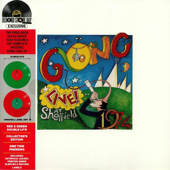 GONG — Live! At Sheffield 1974 (Record Store Day 2020)