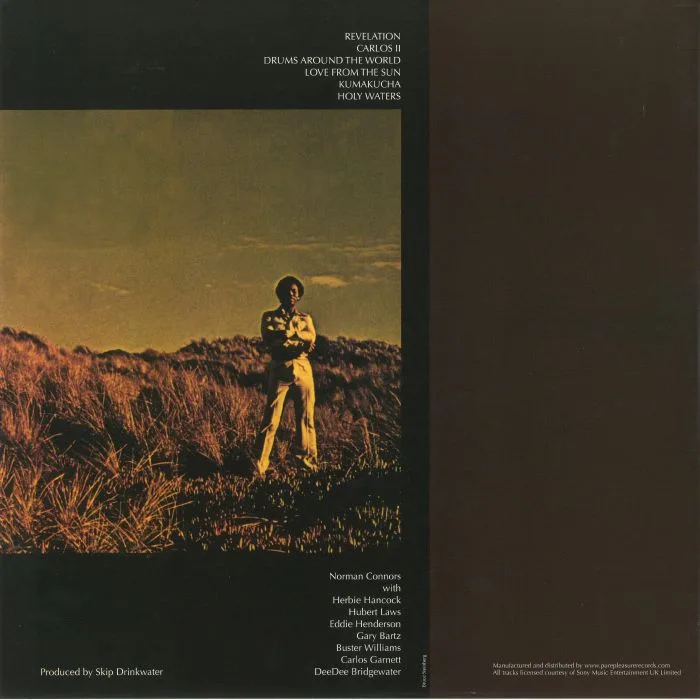 Back cover — Norman CONNORS — Love From The Sun (remastered)