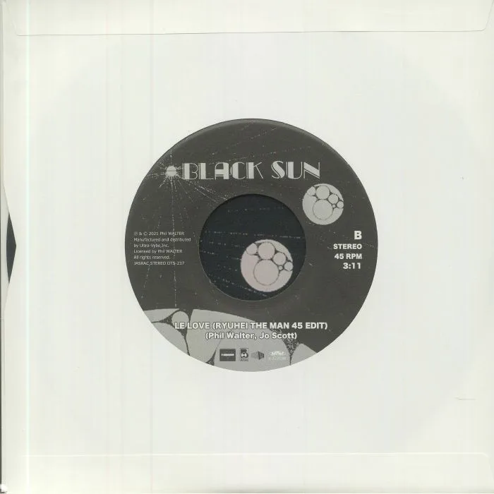 Back cover — BLACK SUN — Black Sun