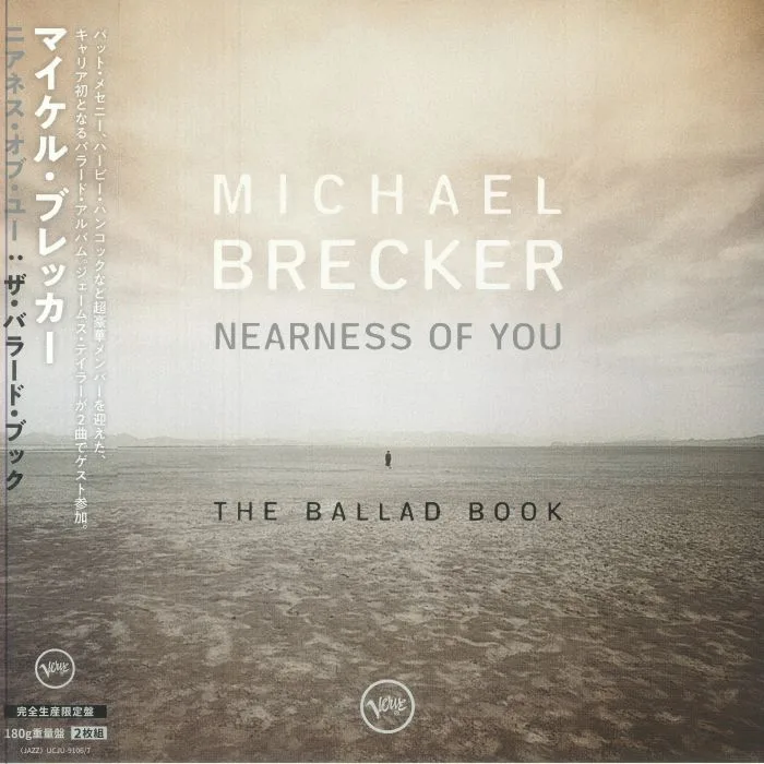 Лицевая сторона обложки — Michael BRECKER — Nearness Of You: The Ballad Book (reissue)