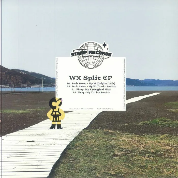 Обратная сторона обложки — PETIT BATOU / PHOQ — WX Split EP