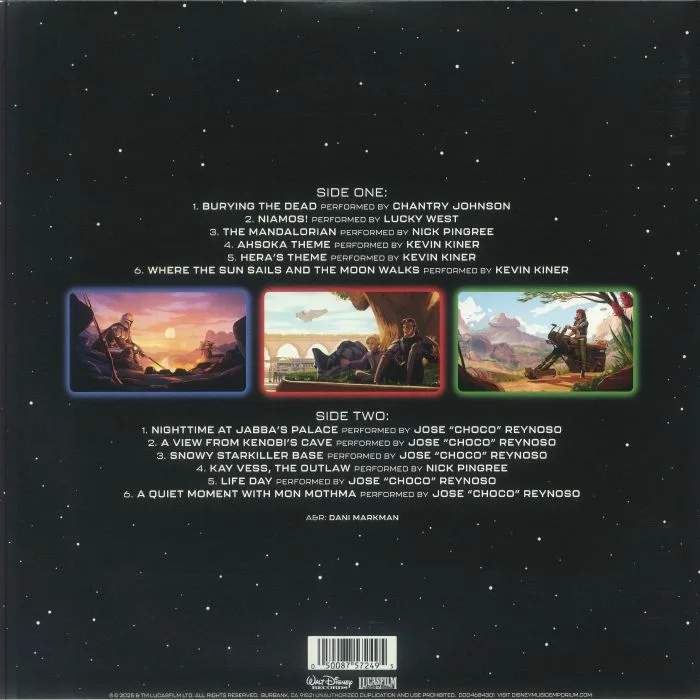 Back cover — VARIOUS — Star Wars Lofi: Music From Vol 1-3