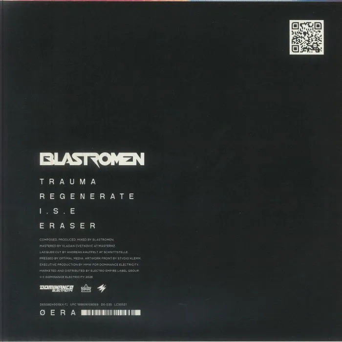 Обратная сторона обложки — BLASTROMEN — Oera