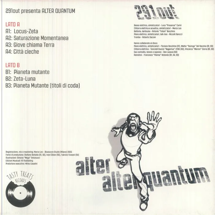 Обратная сторона обложки — 291OUT — Alter Quantum