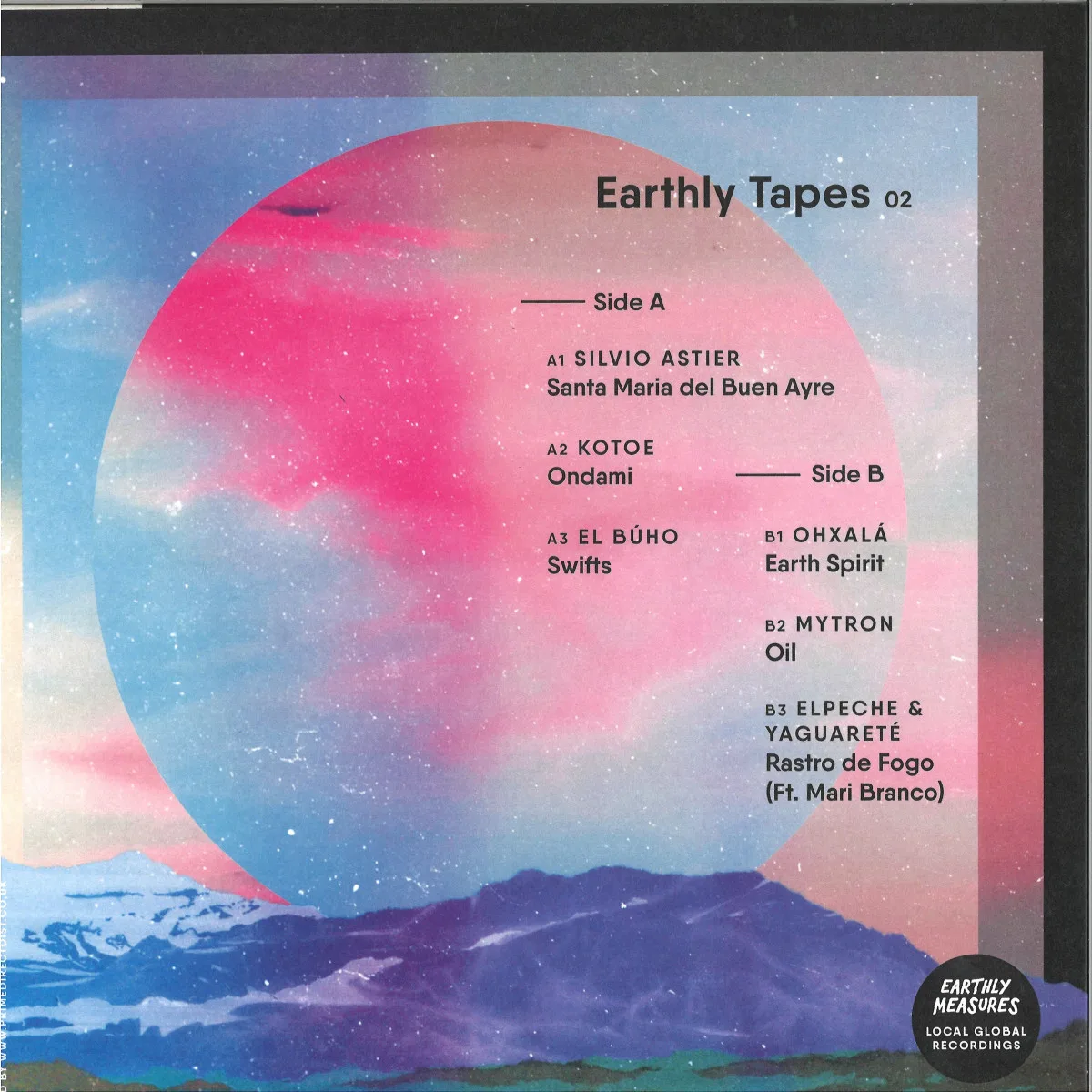 Обратная сторона обложки — Various — Earthly Tapes 02
