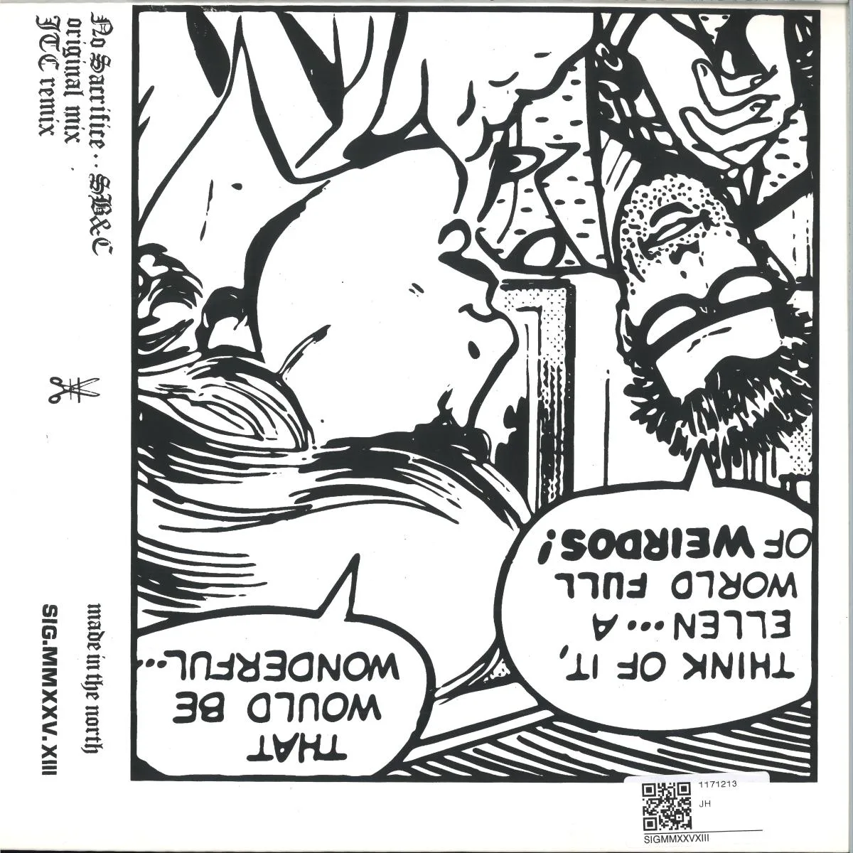 Back cover — Sb&C — No Sacrifice