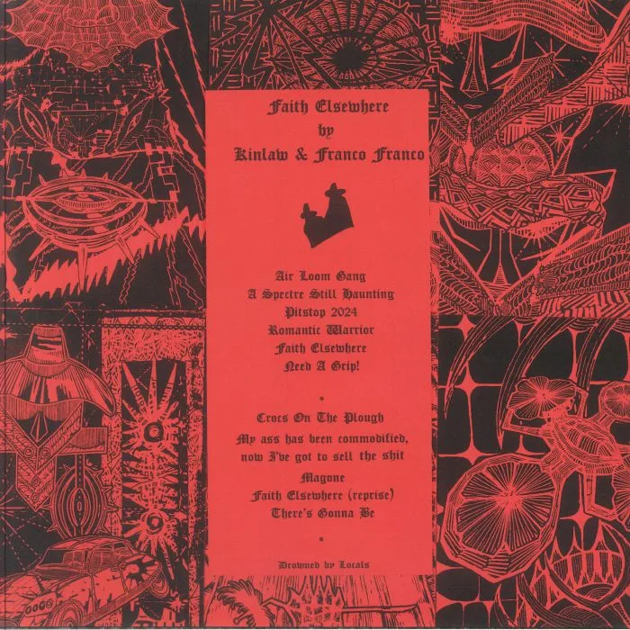 Back cover — Kinlaw & Franco Franco — Faith Elsewhere LP