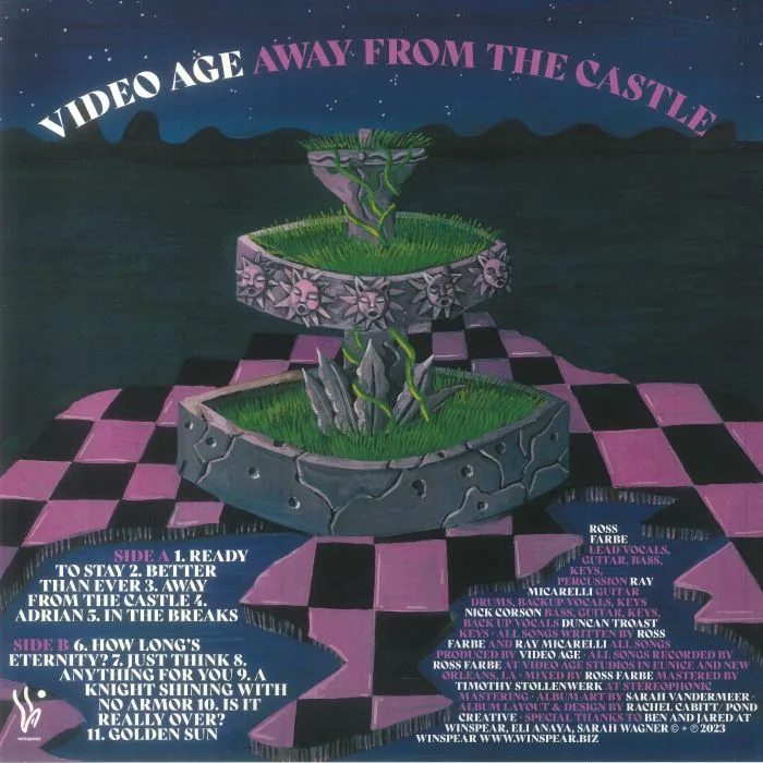 Back cover — VIDEO AGE — Away From The Castle