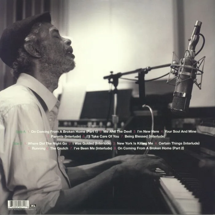 Обратная сторона обложки — Gil SCOTT HERON — I'm New Here