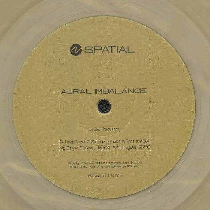 Обратная сторона обложки — AURAL IMBALANCE — Coded Frequency
