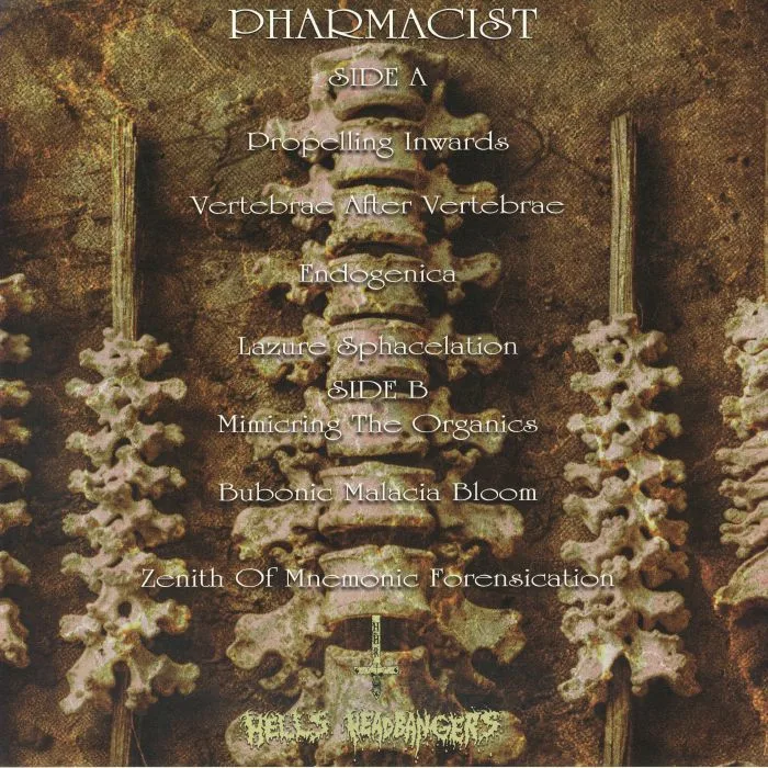 Back cover — PHARMACIST — Vertebrae After Vertebrae
