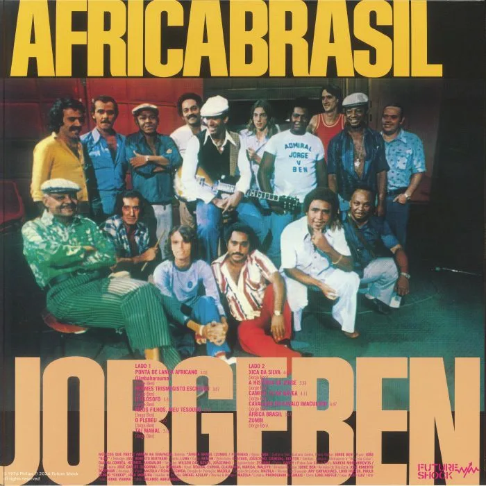 Обратная сторона обложки — Jorge BEN — Africa Brasil (reissue)