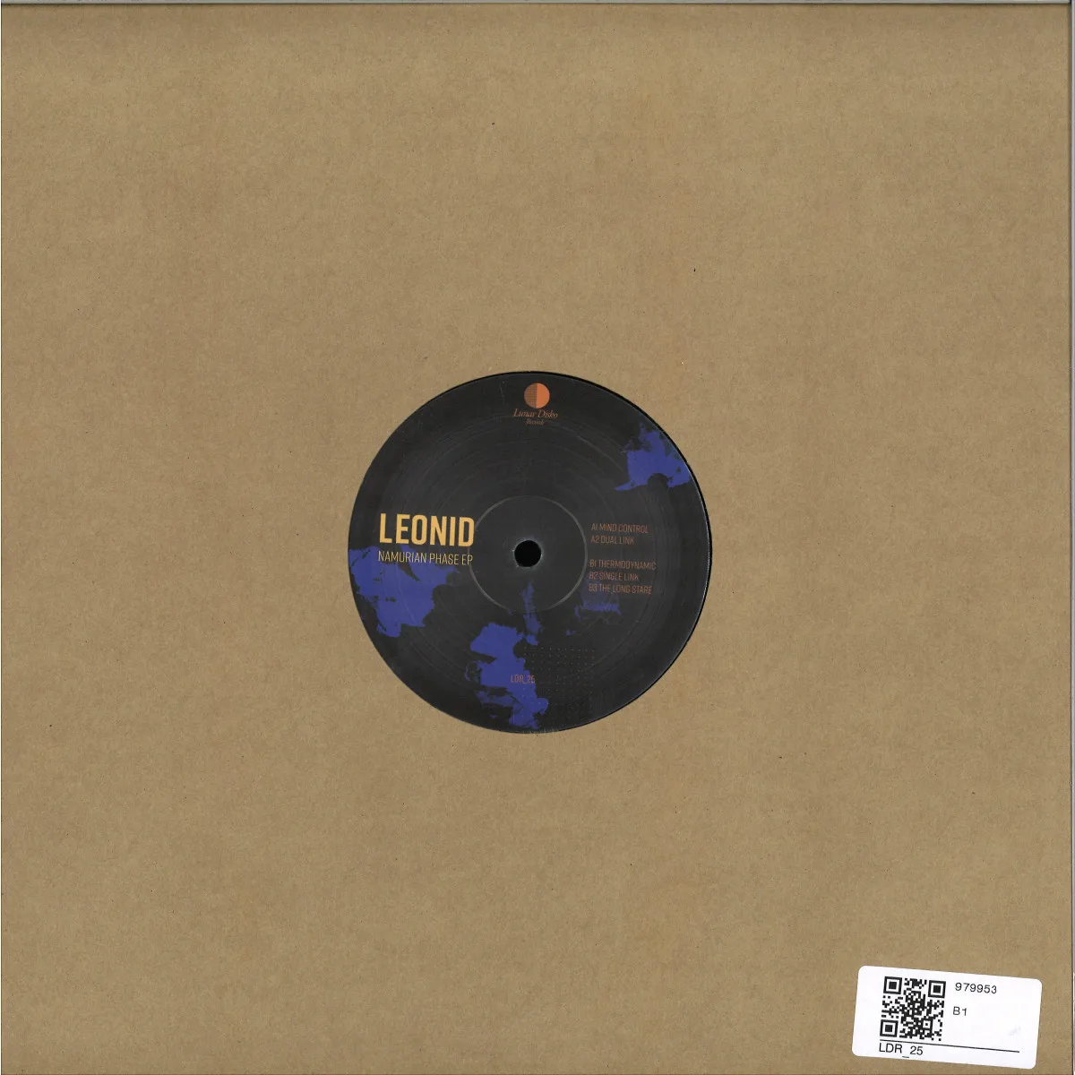Обратная сторона обложки — Leonid — Namurian Phase EP