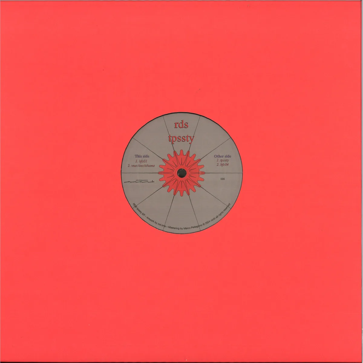 Back cover — Rds — tpssty