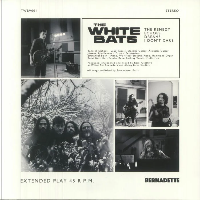 Обратная сторона обложки — The WHITE BATS — The White Bats