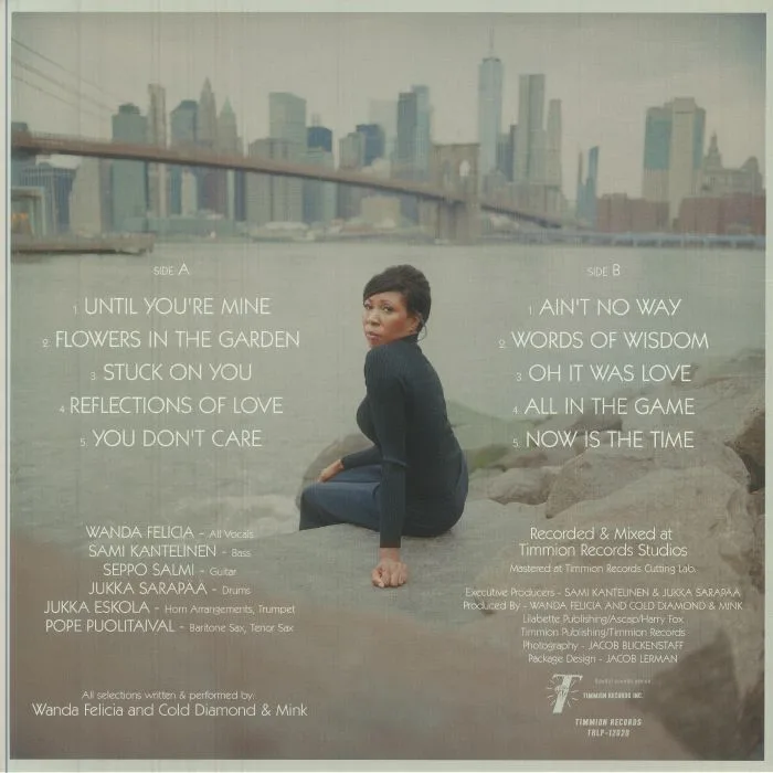 Back cover — Wanda FELICIA — Now Is The Time