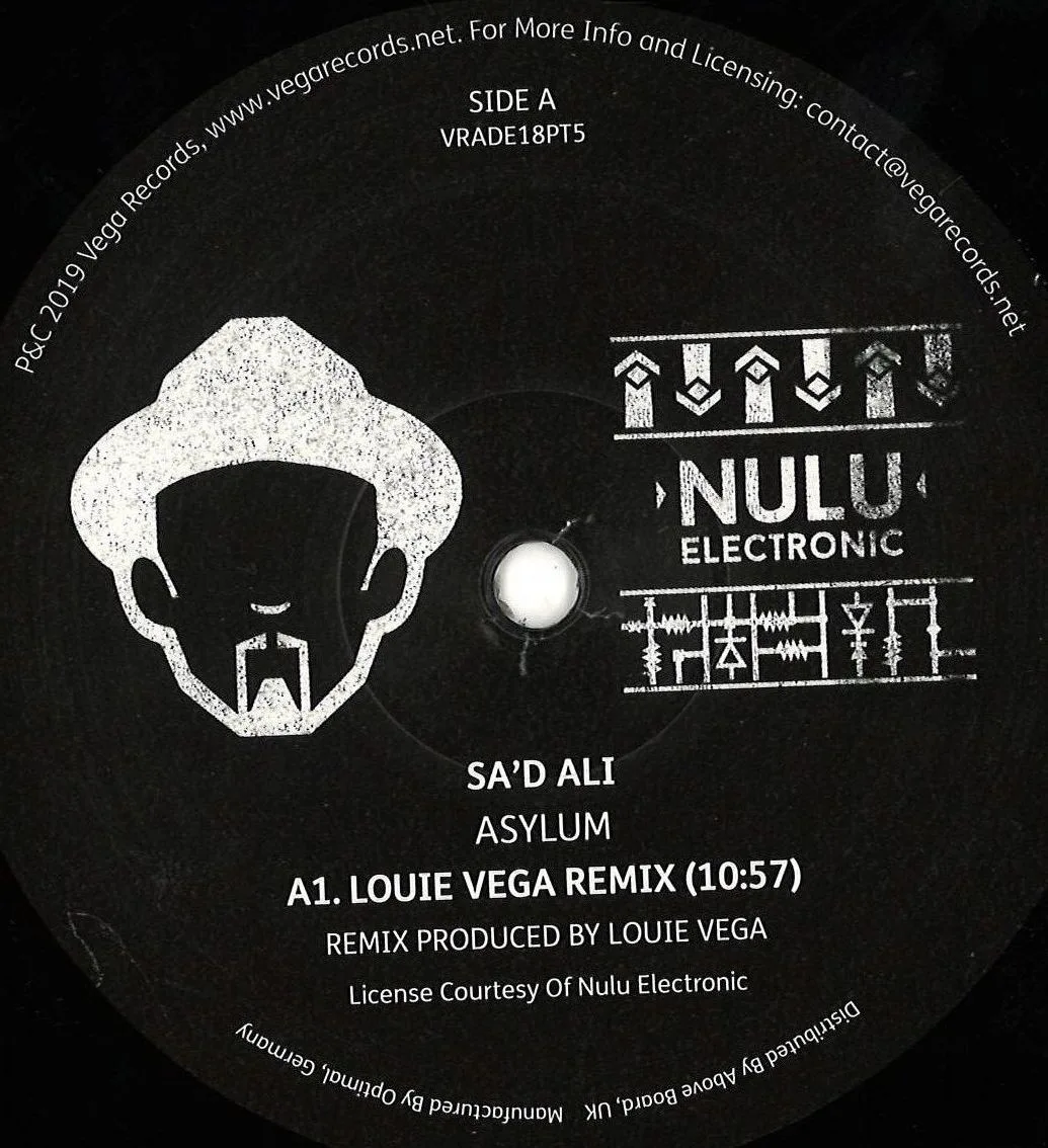 Sa'd Ali — Asylum (Louie Vega Remix) - Vega Records