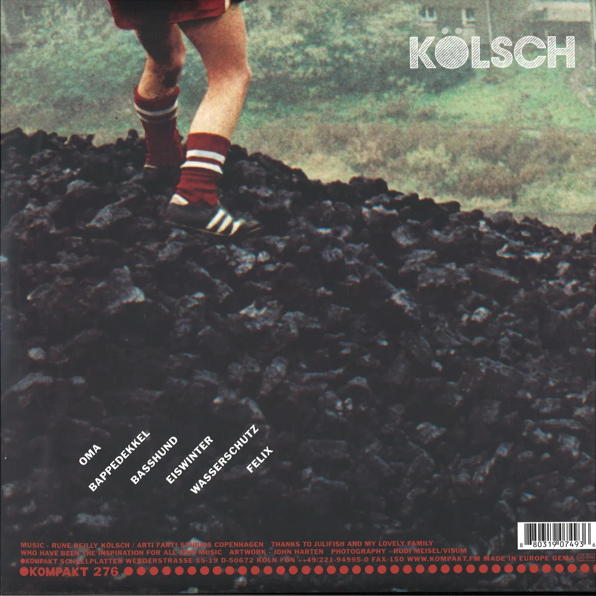Back cover — Kölsch — 1977