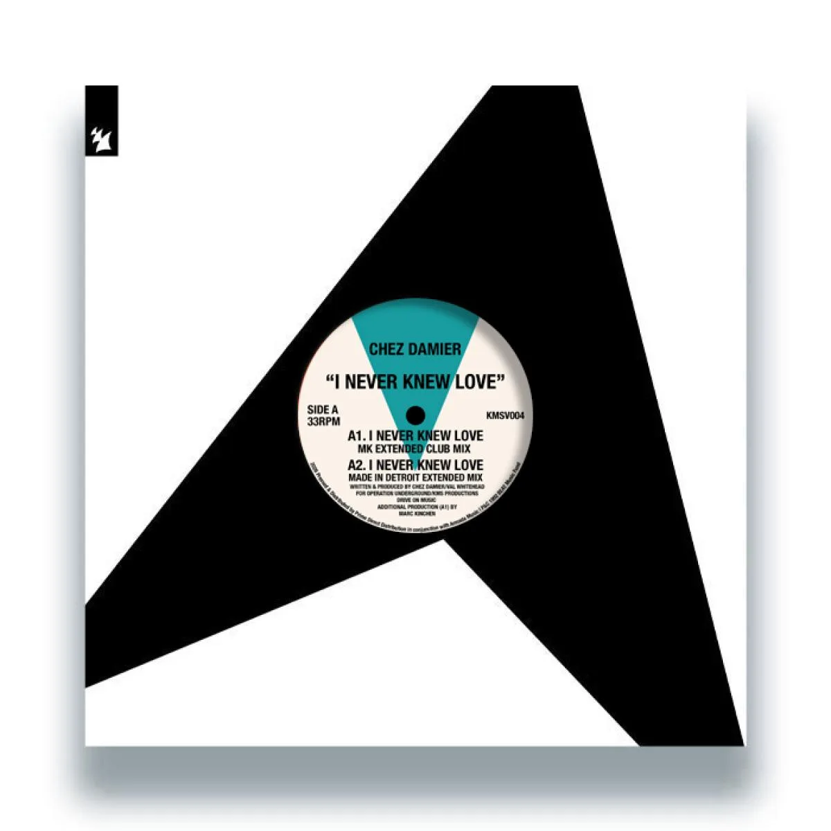 Front cover — Chez Damier — I Never Knew Love