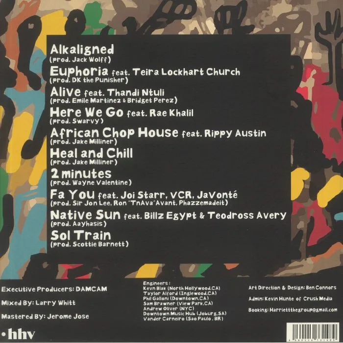 Back cover — Damani NKOSI / ILL CAMILLE — Harriett