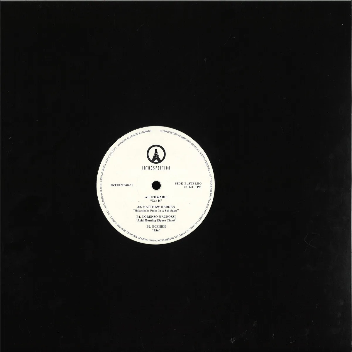 Back cover — Various — Introspection 01
