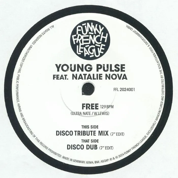 Front cover — YOUNG PULSE feat NATHALIE NOVA — Free