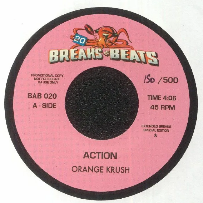 Front cover — ORANGE KRUSH / FREEDOM EXPRESS — Action