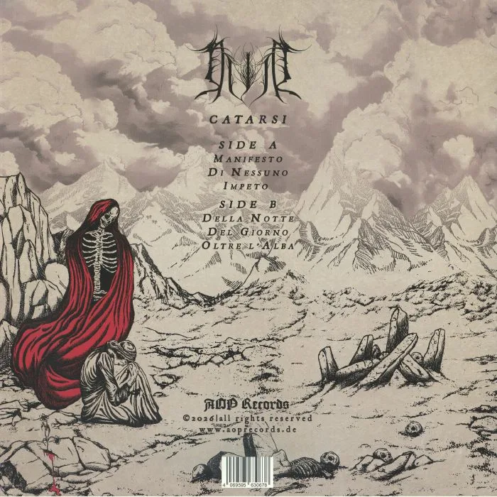 Back cover — DUIR — Catarsi