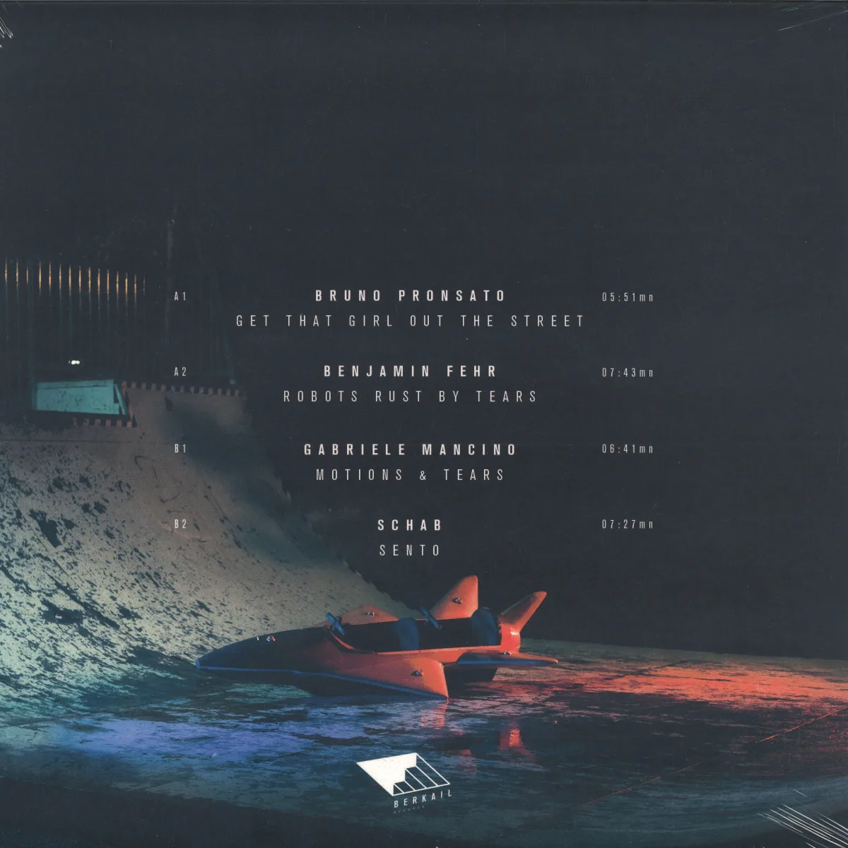 Back cover — Bruno Pronsato,Gabriele Mancino,Benjamin Fehr,Schab. — Farewell