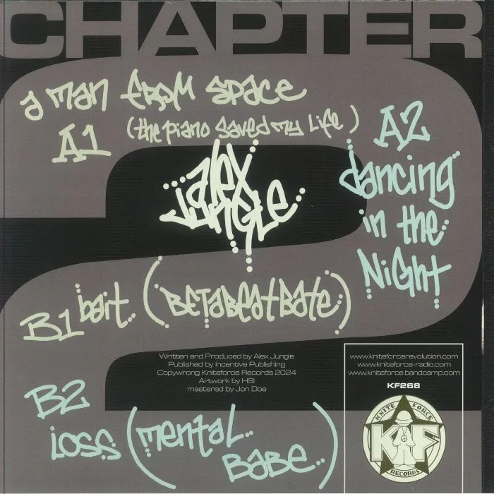 Back cover — ALEX JUNGLE — Chapter Two EP