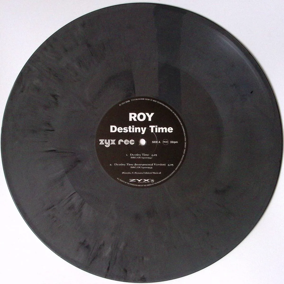 Лицевая сторона обложки — Roy — DESTINY TIME