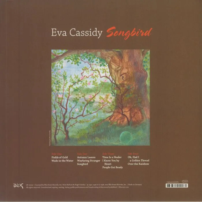 Обратная сторона обложки — Eva CASSIDY — Songbird (Deluxe Edition)