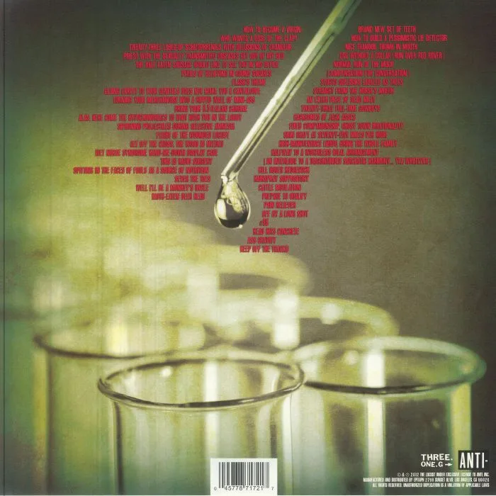 Обратная сторона обложки — The LOCUST — Molecular Genetics From The Gold Standard Labs (reissue)