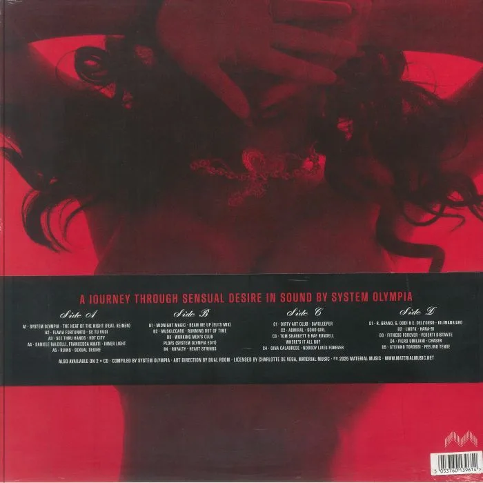 Back cover — SYSTEM OLYMPIA / VARIOUS — Love Language