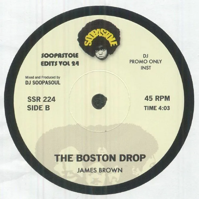 Обратная сторона обложки — James BROWN — The Boston Drop (reissue)