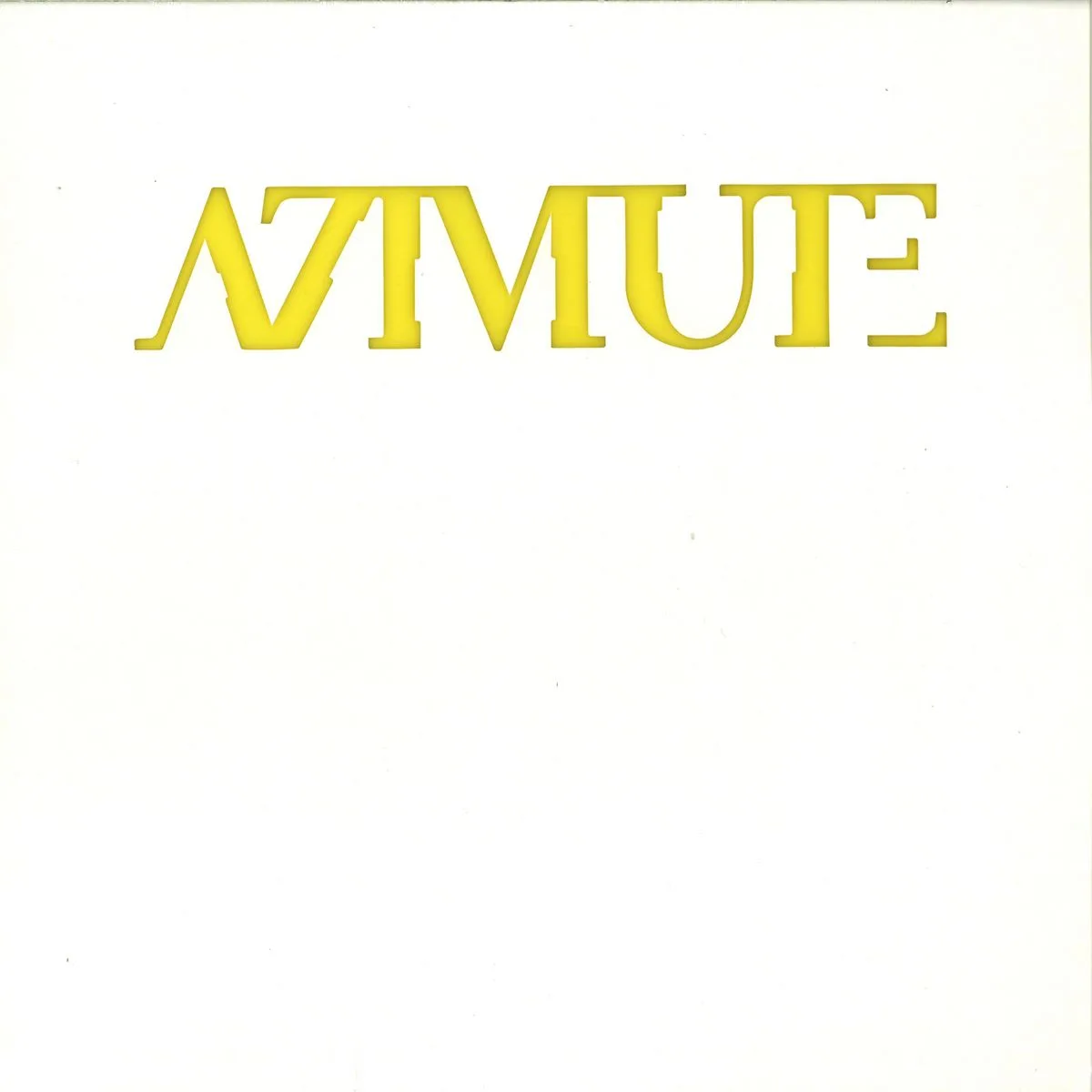 Back cover — Azimute — Yellow