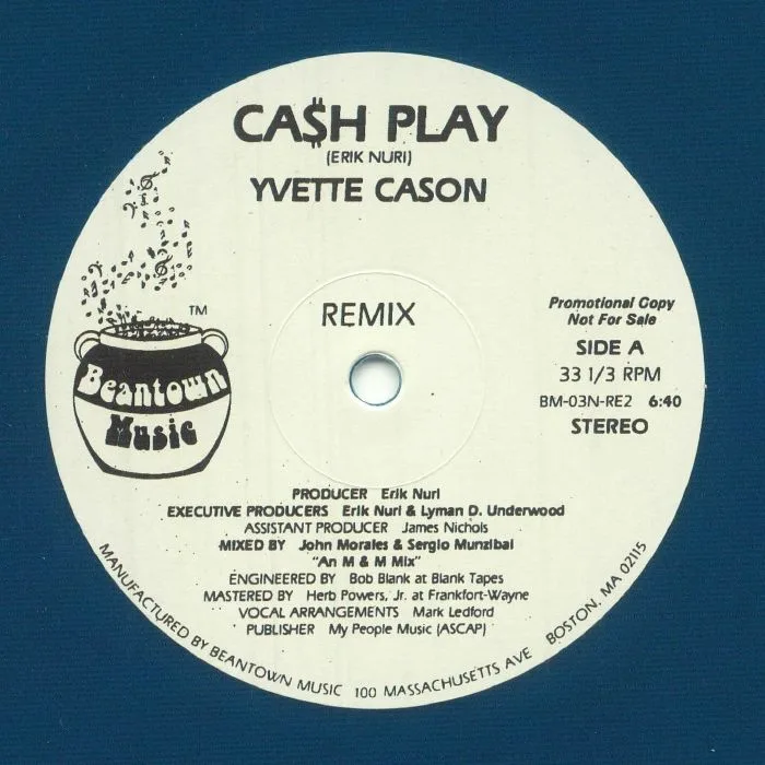 Front cover — Yvette CASON — Cash Play (reissue)