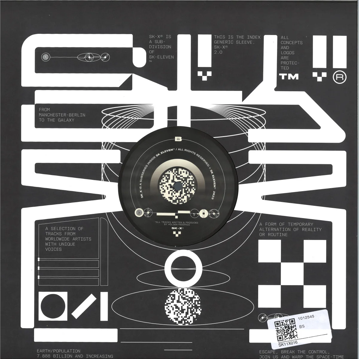 Обратная сторона обложки — Holden Federico — Inner Order EP